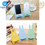 Wooden Phone Stand Holder Cute Design Lazy Durable for Mobile Phone and Tablets
