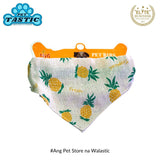 Pet Bibs Saliva Triangle Towel Scarf Cute Fruit Design Adjustable Leashes for Cat & Dogs Neck