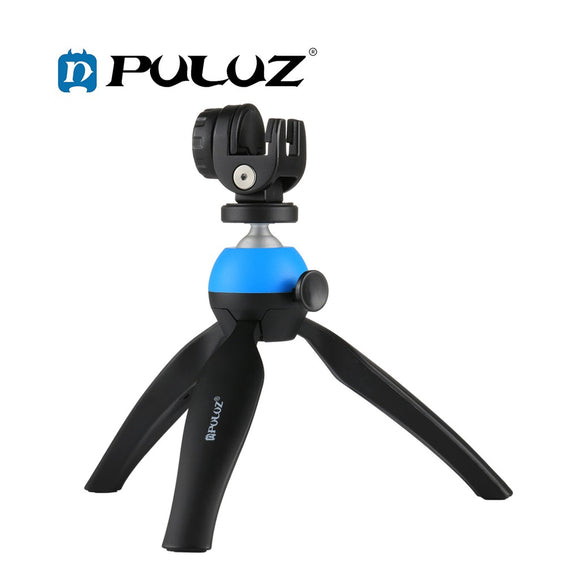 PULUZ PU365 Pocket Mini Tripod Mount with 360 Degree Ball Head & Phone Clamp