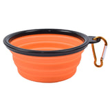 Foldable Silicone Cup Dish Food Water Feeding Portable Travel Bowl for Pet Cat & Dogs