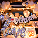 Car Trunk Birthday Party Layout Supplies Package Surprise Confession Proposal Romantic Scene Decorations