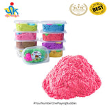 280ML Soft Cotton Magic Sand Cute Beach toy with Container for Children Toys