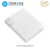 A4 Transparent File Folder Document Organizer Clear Book Stationery for Home & office