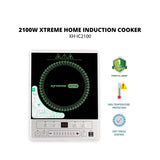 Xtreme XH-IC2100 Induction Cooker Kitchen Appliances with 8 Stage Power Setting for Convenient Cooking