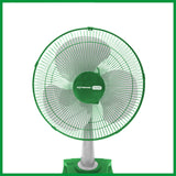 XTREME HOME 16-inches Desk Fan 3-Speed Levels Thermally Fuse Protected High Performance Motor Adjustable Tilting Head Oscillation Function