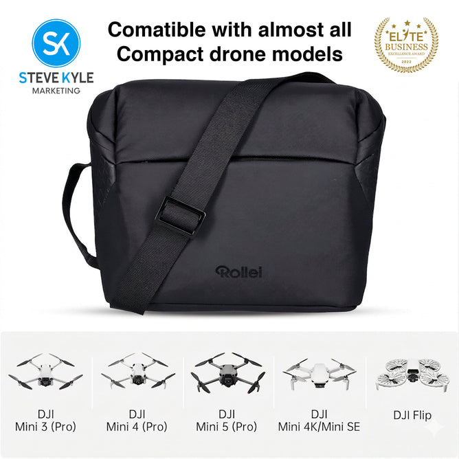 Steve Kyle Portable Rollei Photo Liner Multi-Purpose Drone Carry Case Bag