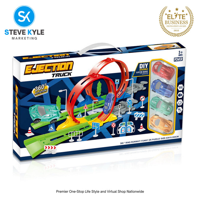 Kids Race Car Toys  Set for Kids for Boys Gliding Railcar Best Gift for Children