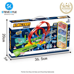 Kids Race Car Toys  Set for Kids for Boys Gliding Railcar Best Gift for Children