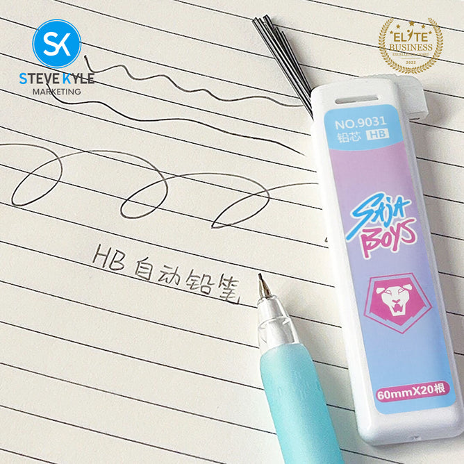 Steve Kyle Colorful Girl Group Theme Activity 0.5mm Pencil Lead Refill Set For Party Giveaway Classroom Supplies