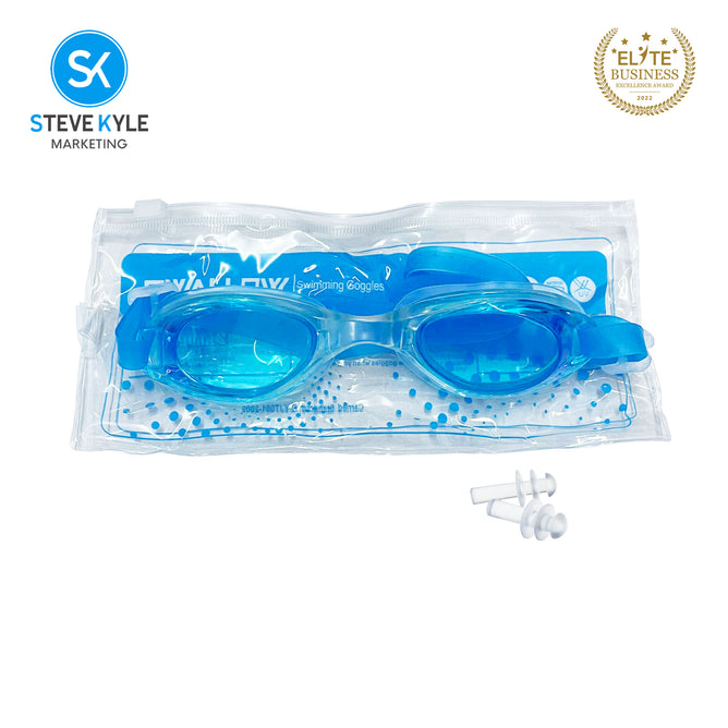 Steve Kyle Comfortable Flat Light Adjustable Strap Eyewear Anti-Fog Swimming Goggles