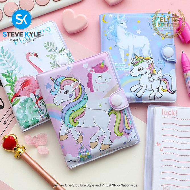 Mini Handbook Set notebook Convenient Diary Student Notepad