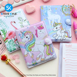 Mini Handbook Set notebook Convenient Diary Student Notepad