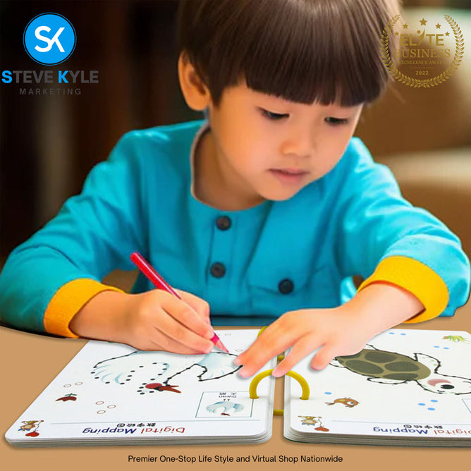 Pen Control Drawing Training Erasable Simple Strokes Early Education Book Set Toy Line Tracing