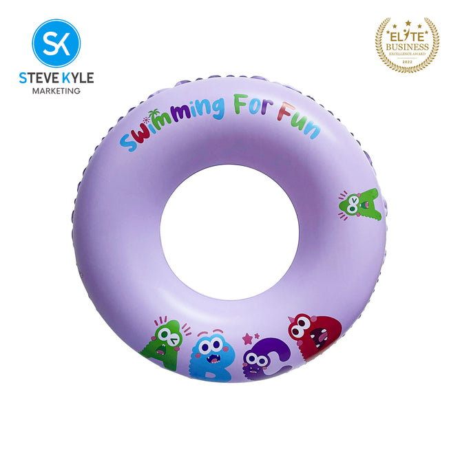 Steve Kyle Inflatable Swim Ring ABC Buddies For Outdoor Water Fun