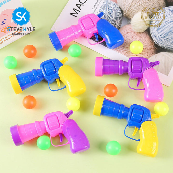 Steve Kyle Interactive Mini Ball Blaster Toy for Kids and Pets