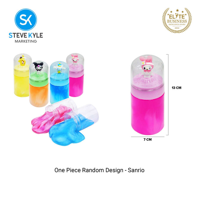 (1PC) Random Colorful Crystal Mud Toys Cartoon Character Designs Sanrio Astronaut Unicorn