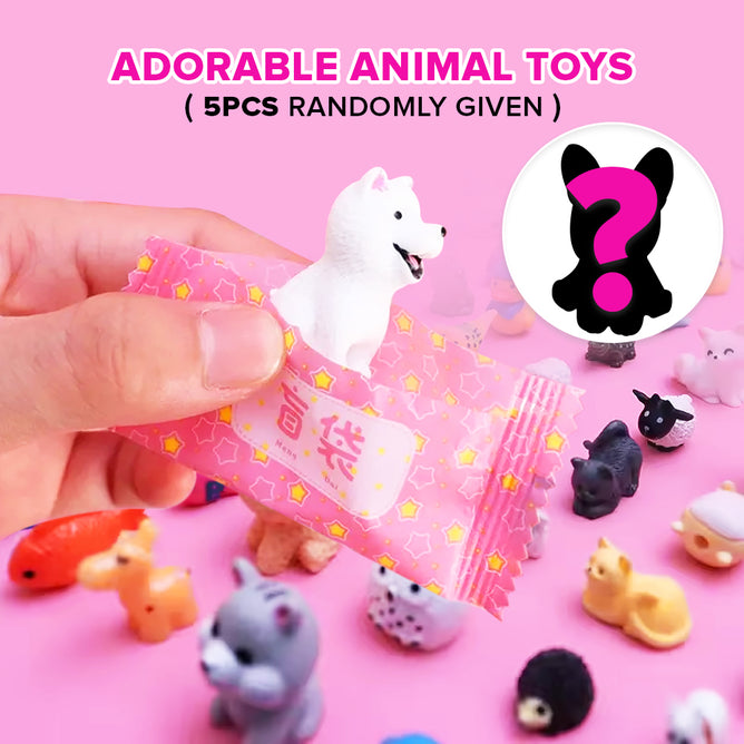 Animal Surprise Candy Bag Play Animal Blind Candy Bag Mini Model Toys Kids