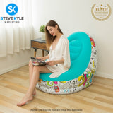 Outdoor PVC Flocking Inflatable Air Sofa garden sectional sofa