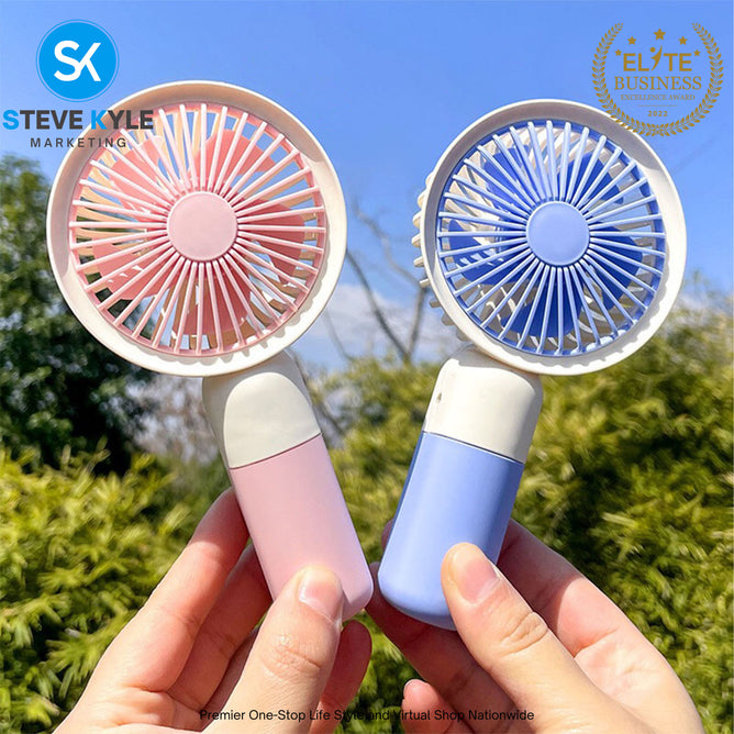 Portable Mini Handeld 1Gear Rechargeable Fan