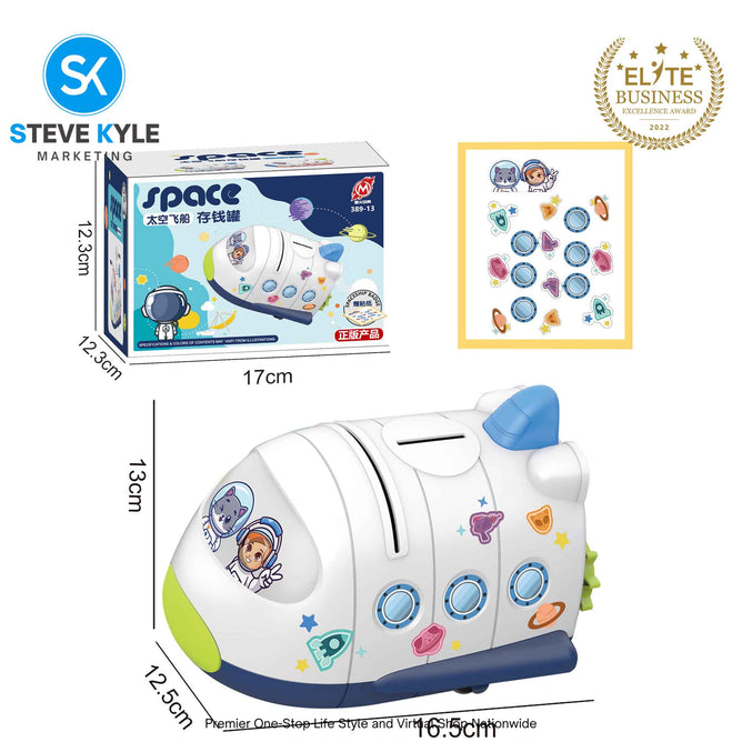 Coin Bank Money Savings Alkansya Machine Bank Gift Toy