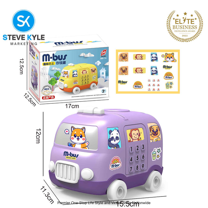 Coin Bank Money Savings Alkansya Machine Bank Gift Toy