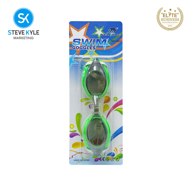 Steve Kyle Eye Protection PVC Sealing Ring Adjustable Rubber Strap Anti-Fog Swimming Goggles