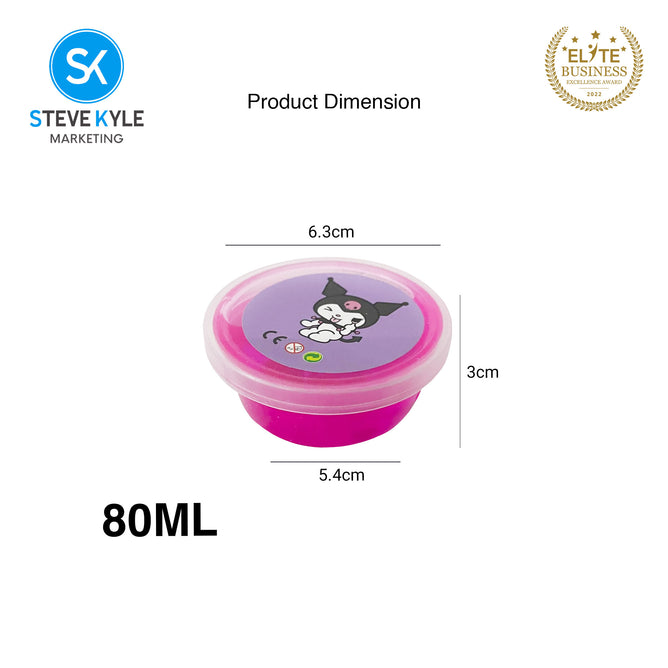 Steve Kyle Soft Colorful Jelly Crystal Slime Stretchy Play DIY Fun Kit