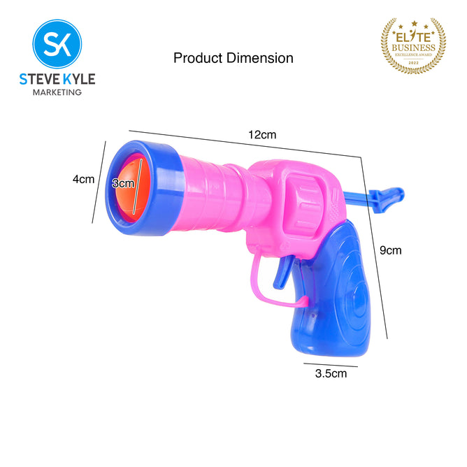 Steve Kyle Interactive Mini Ball Blaster Toy for Kids and Pets