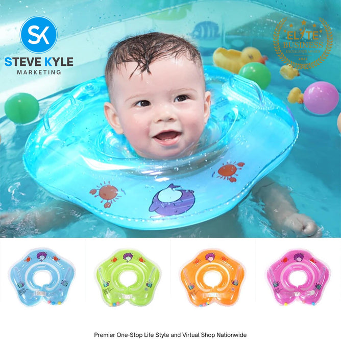 Baby Neck Floater Inflatable Training Swim Ring