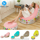 Outdoor PVC Flocking Inflatable Air Sofa garden sectional sofa