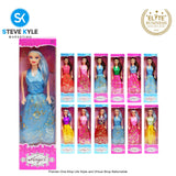 (1 BOX) Random Fashion Barbie Doll Color Best Gift for Kids Toddler Girls