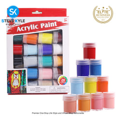 Acrylic Paint Colour Kids DIY Poster Colours Pigment Art Supplies