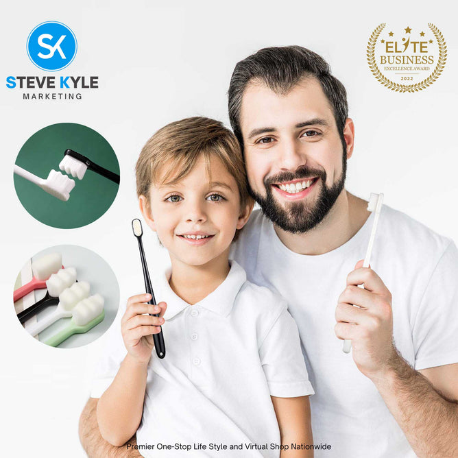 1PC Soft Bristle Toothbrush Ultra-fine Ten Thousand Bristles Oral Care Toothbrush Manual Toothbrush