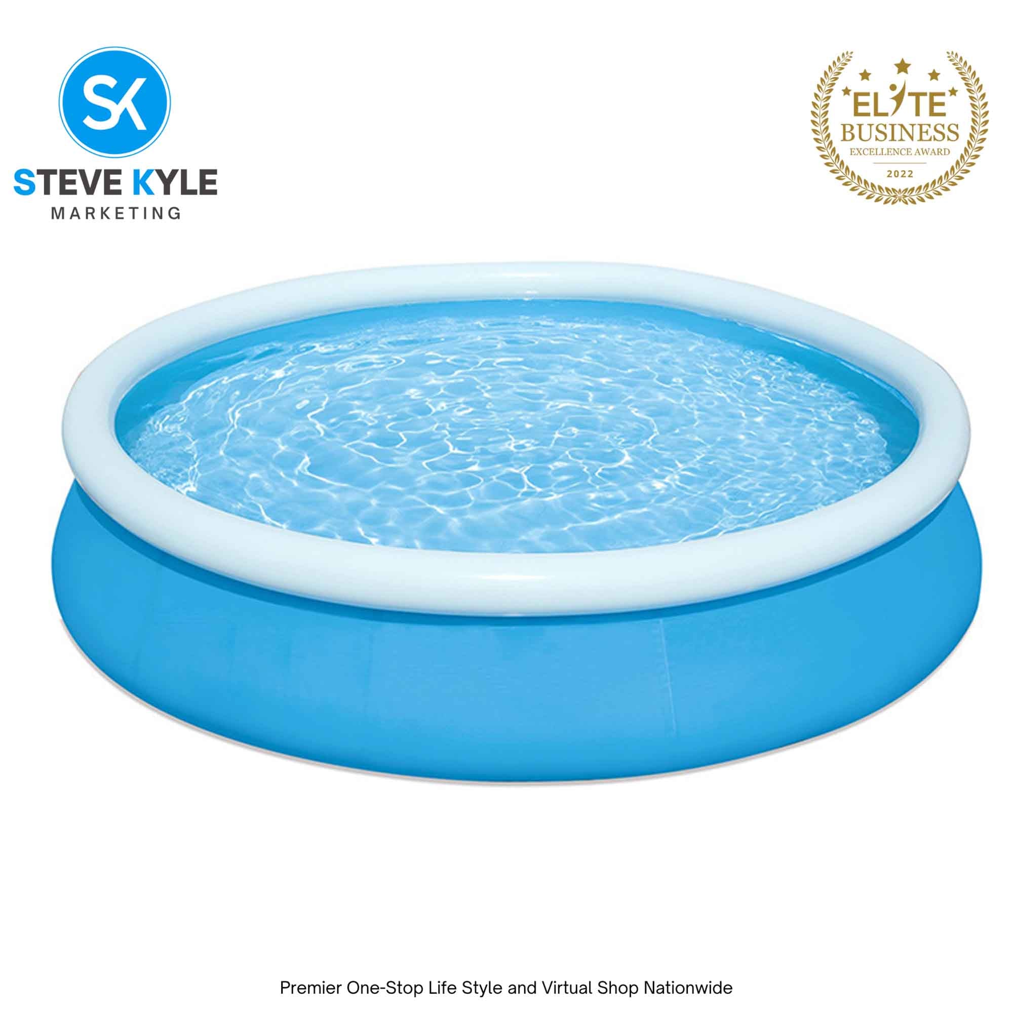 Circle Inflatable Pool Inflatable Swimming Pool Family Circular Pool Large Round Swimming Poo ...