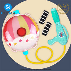 Children Backpack Water Gun Water Blaster Toys with Backpack Tank Toys for Kids