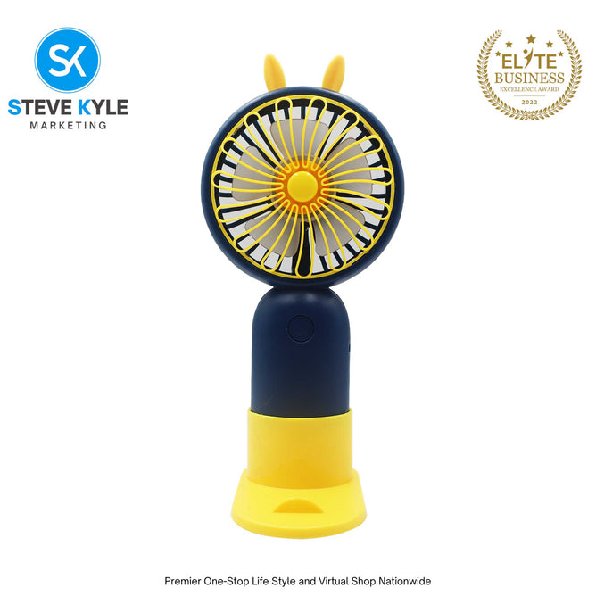 Rechargeable Mini Handheld Fan Perfect for Adults and Kids