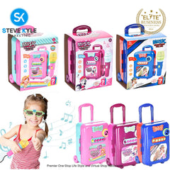 Singing Microphone Pull Box/ligth With Sound And Music Party Song For Children Brst Gift