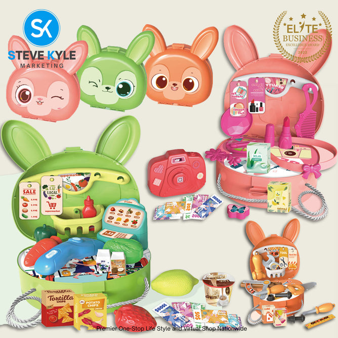 Toy Handbag For Kids Pretend Play for Girls and Boy Early Learning Best Gift