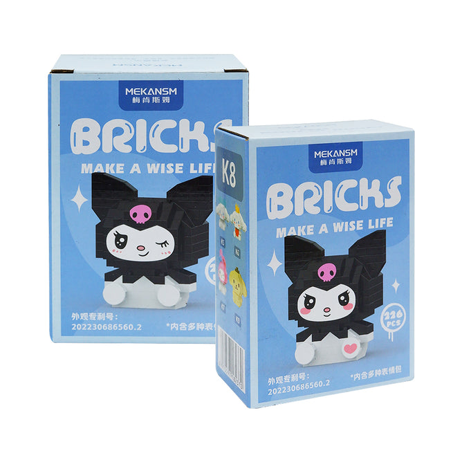 Mini Block DIY Cute Character Model Building Blocks Nano Building Blocks Bricks Toy For Kids 3D