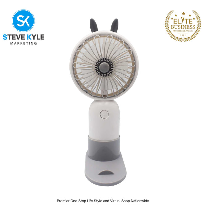 Rechargeable Mini Handheld Fan Perfect for Adults and Kids
