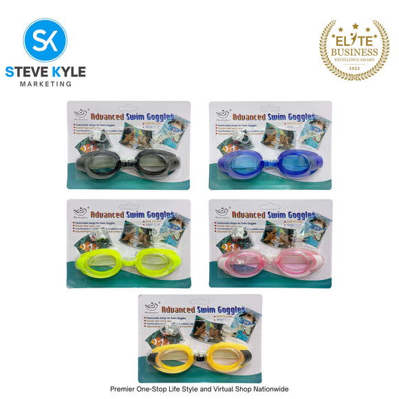 Advanced Swim Goggles for Kids and Adults with Nose clip & Ear Plugs