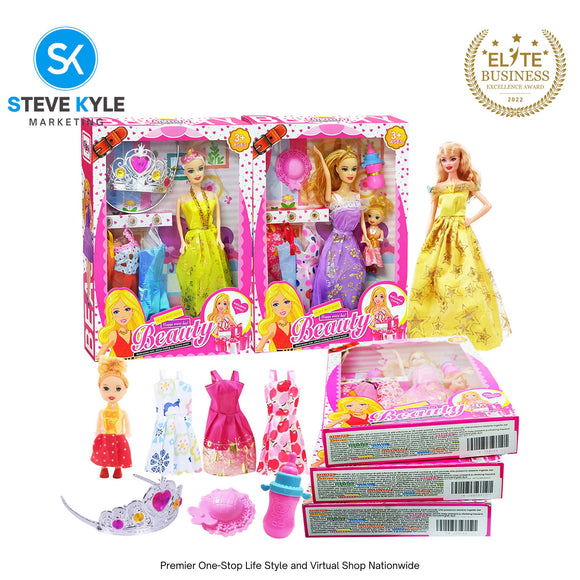 Fashion Random Barbie Doll Set for Kids Best Gift for All Occasions