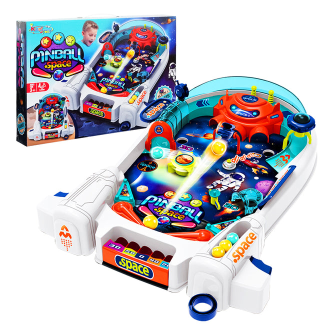 Children Space Pinball Machine Interaction Game Multipurpose Best Gift for Kids