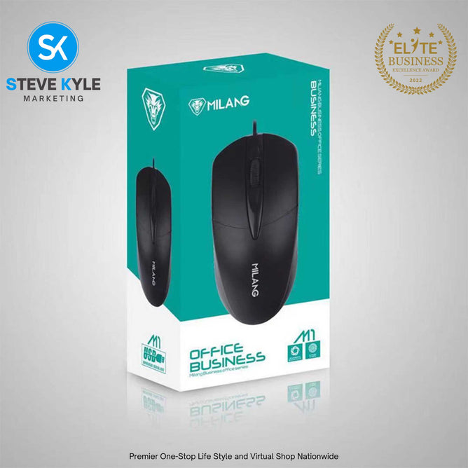 Milang M1 Optical Sensor Wired Mouse
