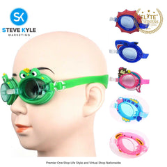 Children's Anti-fog Water Eye-Protection Silicon with 1 Pair Earplugs and Case for Boys & Girls