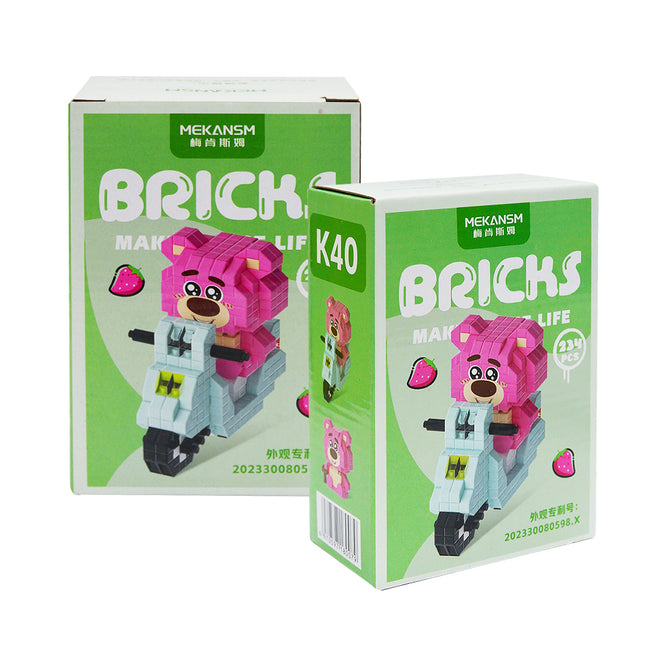 Kawaii Anime Micro Building Blocks Set 3D Mini Cute Anime Figures Collection Gifts Bricks Set for Kids