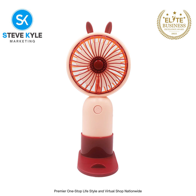 Rechargeable Mini Handheld Fan Perfect for Adults and Kids
