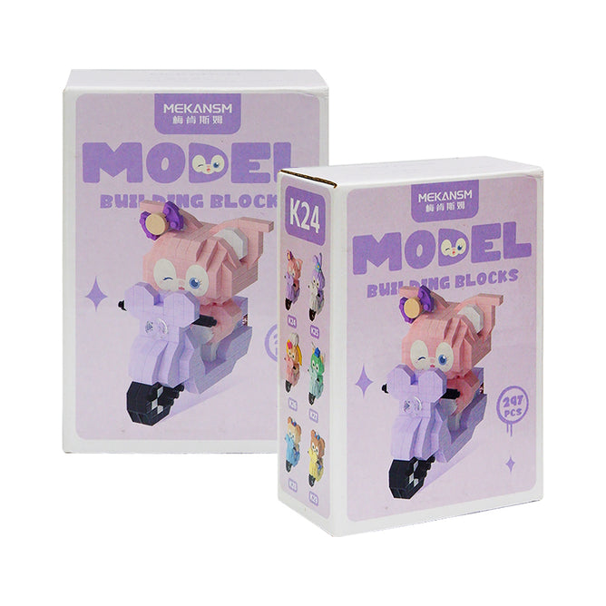 Kawaii Anime Micro Building Blocks Set 3D Mini Cute Anime Figures Collection Gifts Bricks Set for Kids