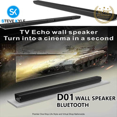 Marshelly BT TV Echo wall Speaker Soundbar Bluetooth Wireless Connection