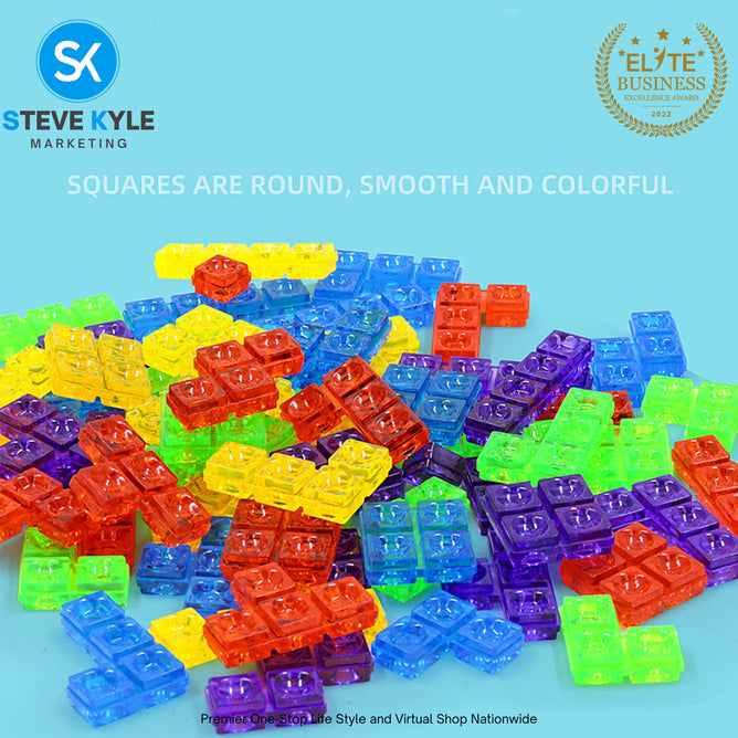 Children's Puzzle 3D Tetris Building Blocks Puzzle Toys Thinking Training